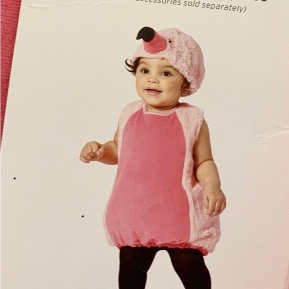 Target Other - Halloween Infant Flamingo Costume Size 12-18 Months